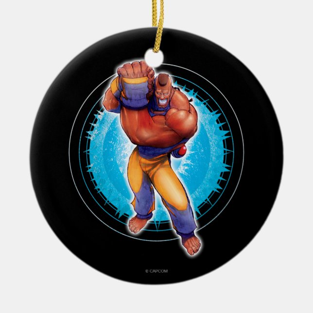 DeeJay 2 Ceramic Ornament (Front)