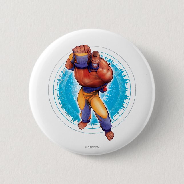 DeeJay 2 Inch Round Button (Front)