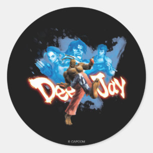 DeeJay Classic Round Sticker