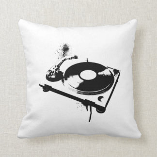 Deejay DJ Turntable Pillow | House music gifts