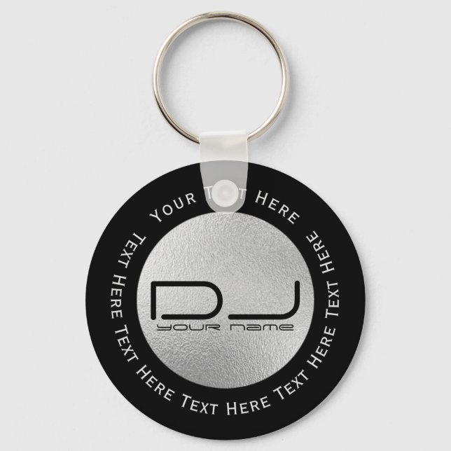 Deejay Keychain (Front)