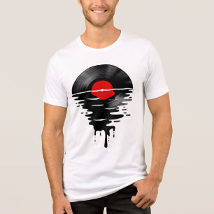 Deejay record cool Tri-Blend shirt