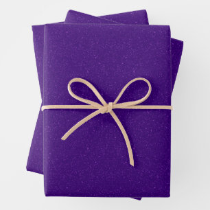 Deep Amethyst Glitter Gift Wrap Sheets – Customize
