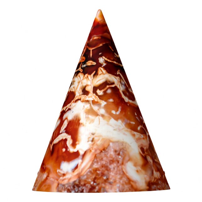 Deep Autumn Set In Stone  Party Hat (Front)