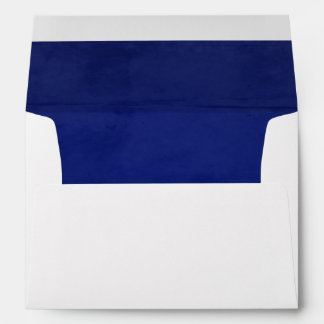 Deep Blue Faux Velvet Textured Look Lining Envelopes