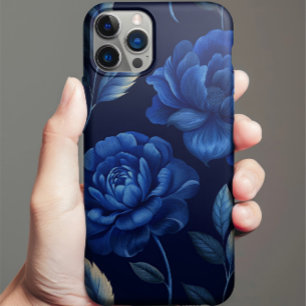 Deep Blue Flower Sea Personalized Phone Case