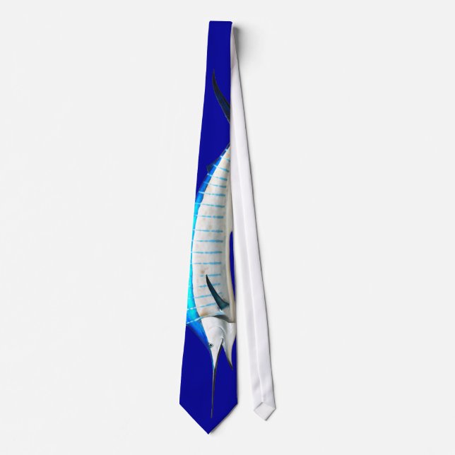Deep Blue Marlin Tie (Front)