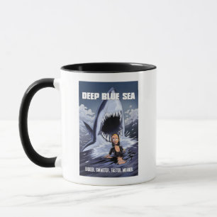 Deep Blue Sea Movie Shark Mug