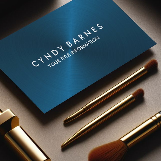 Deep Blue Sheen Business Card (Creator Uploaded)