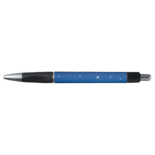 Deep Blue Starry Night Sky Pen