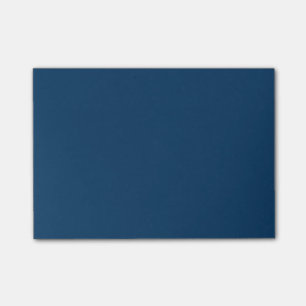 Deep Blue Steel Colour Trend Background Post-it Notes