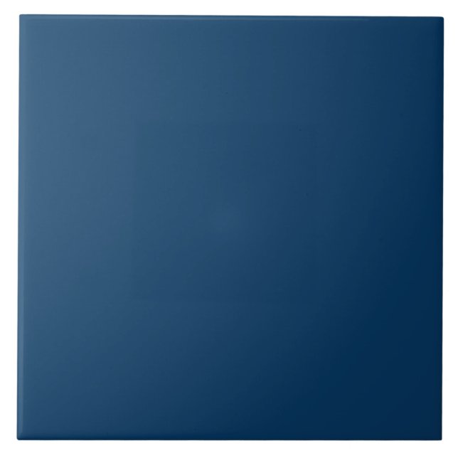 Deep Blue Steel Colour Trend Background Tile (Front)