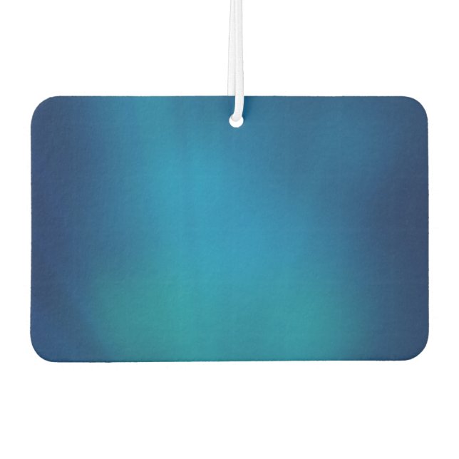 Deep Blue Underwater Glow Air Freshener (Front)