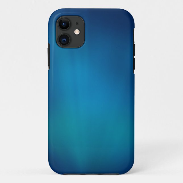Deep Blue Underwater Glow Case-Mate iPhone Case (Back)