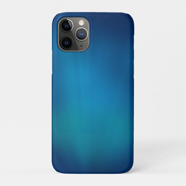 Deep Blue Underwater Glow Case-Mate iPhone Case (Back)