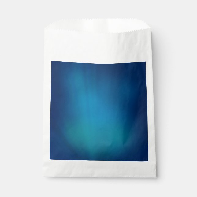 Deep Blue Underwater Glow Favour Bag (Front)