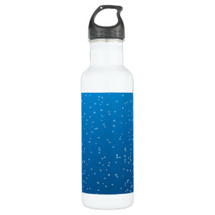 Deep Blue Water and Tiny Bubbles 710 Ml Water Bottle