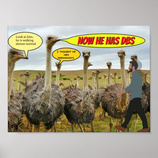 Deep brain stimulator for parkinson’s disease-1 poster (Front)