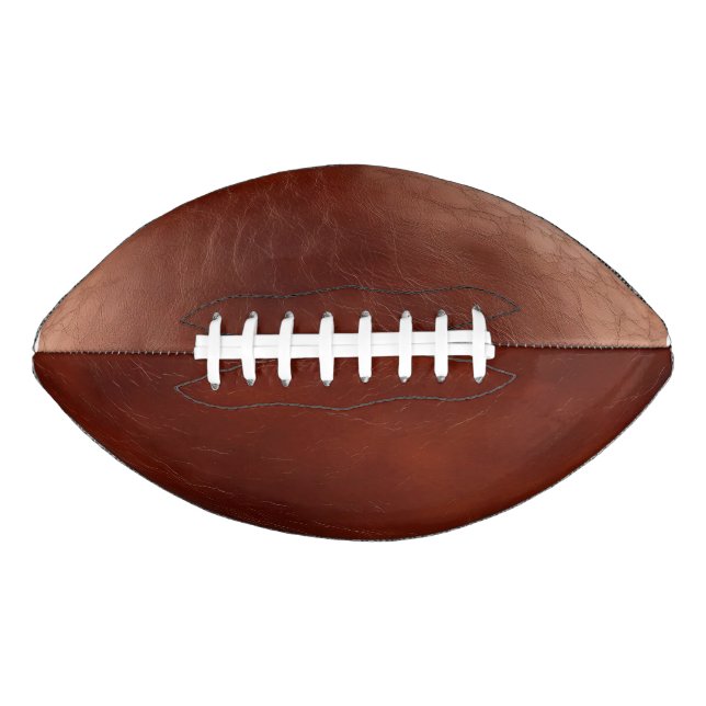 Deep Chocolate Brown Football (Front)