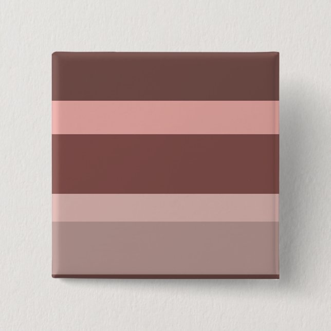 Deep Coloured Block Arrt 2 Inch Square Button (Front)