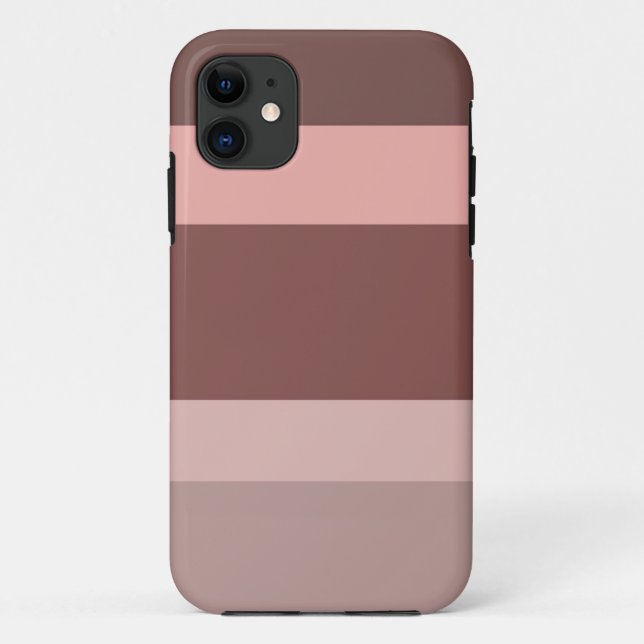 Deep Coloured Block Arrt Case-Mate iPhone Case (Back)