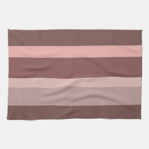 Deep Coloured Block Arrt Kitchen Towel