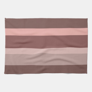 Deep Coloured Block Arrt Kitchen Towel