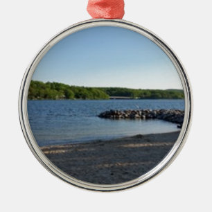 Deep Creek Lake Maryland Metal Ornament