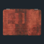 Deep Crimson Painting with Geometric Shapes iPad Mini Cover<br><div class="desc">If you love red then this is the print for you. Geometric shapes populate the background. Get your hands on this wonderful print today!</div>