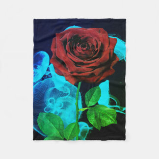 Deep Dive Buddha Today #5 Cozy Ocean  Fleece Blanket