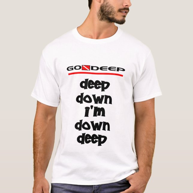 Deep Down Diver T-Shirt (Front)