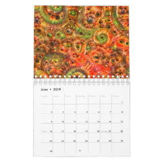 Deep Dream Calendar