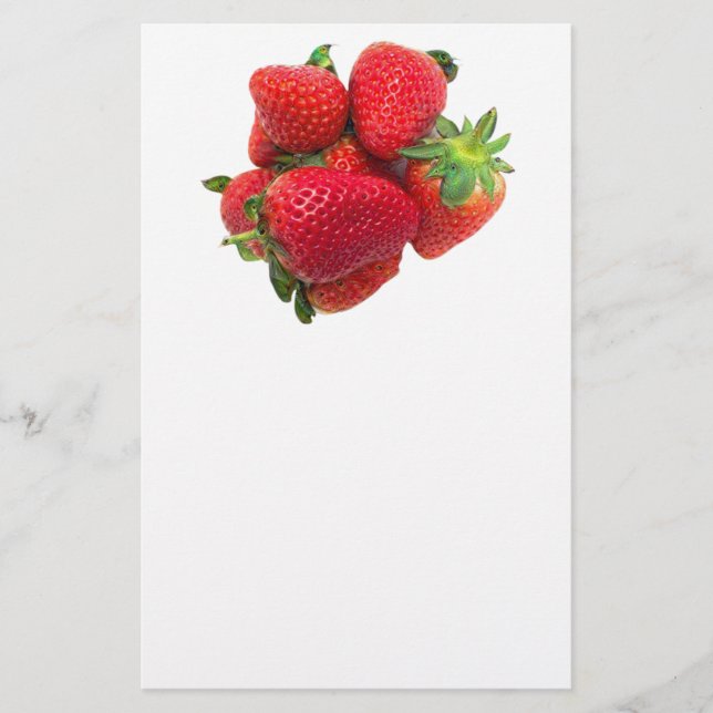 Deep dream strawberries image flyer (Front)
