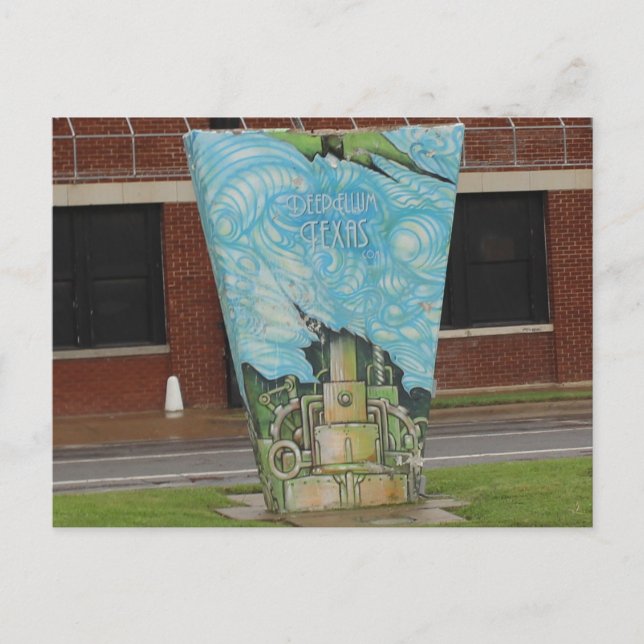 Deep Ellum Graffiti Artwork # 6 Postcard (Front)