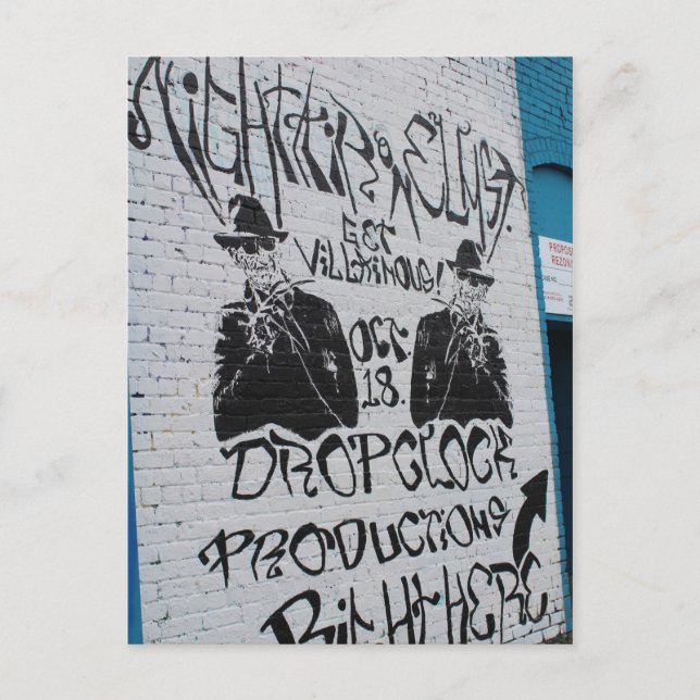 Deep Ellum Graffiti Artwork # 74 Postcard (Front)