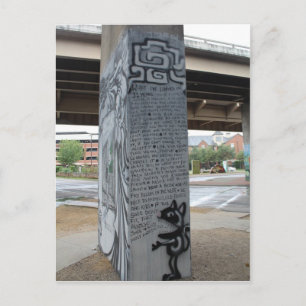 Deep Ellum Graffiti Artwork # 9 Postcard