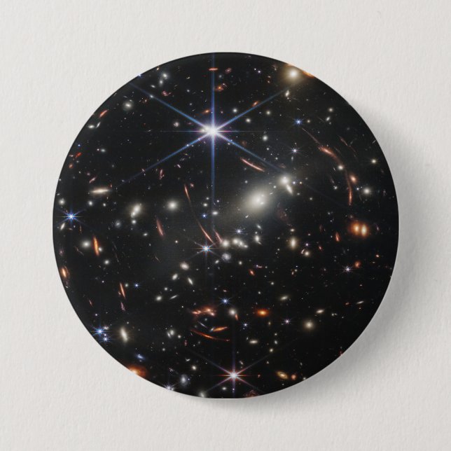 Deep Field Galaxies 3 Inch Round Button (Front)