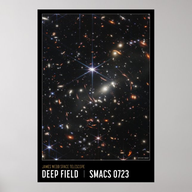 Deep Field Galaxies Poster (Front)