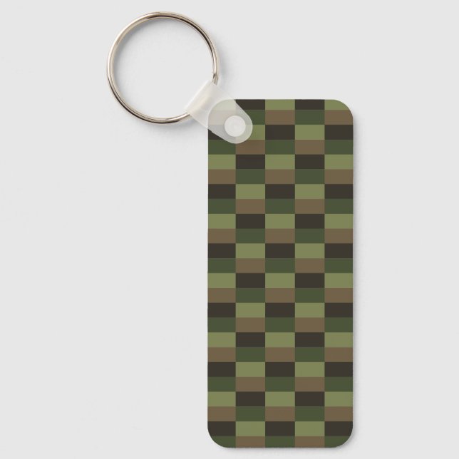 Deep Forest Colour Combination Keychain (Front)