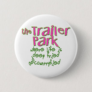 Deep Fried Countryfied 2 Inch Round Button