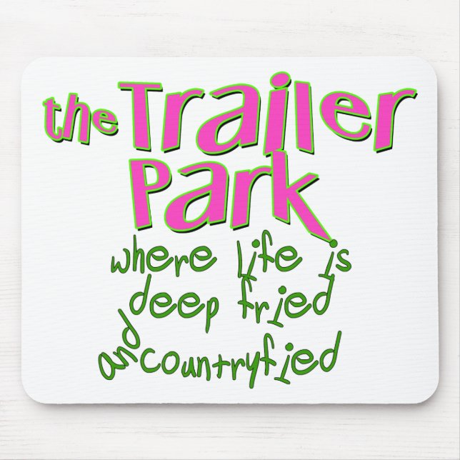 Deep Fried Countryfied Mouse Pad (Front)