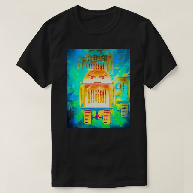 DEEP FRIED DELEBOT T-Shirt (Design Front)