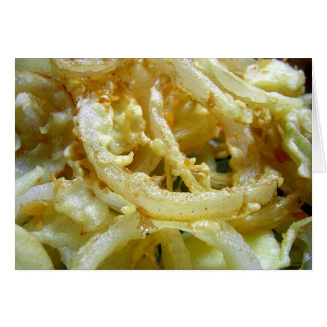 Deep fried onions (Front Horizontal)