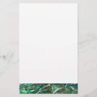 Deep green fresh waters