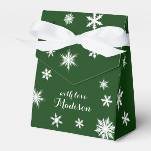 Deep Green Holiday Gift Box