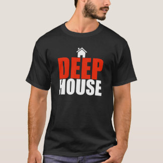 deep house dj style music design t-shirt