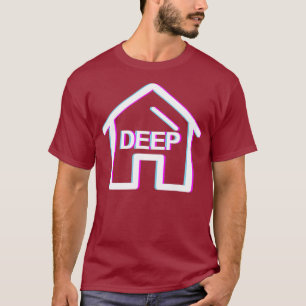 Deep House Music Vaporwave Glitch EDM Lover DJ T-Shirt