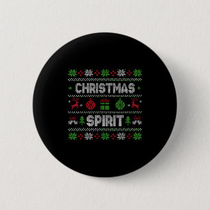 Deep In The Christmas Srit Matching Couples  2 Inch Round Button