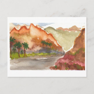 Deep in the Desert Postcard