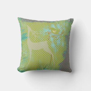 Deep in the Forest Christmas Holiday Pillow